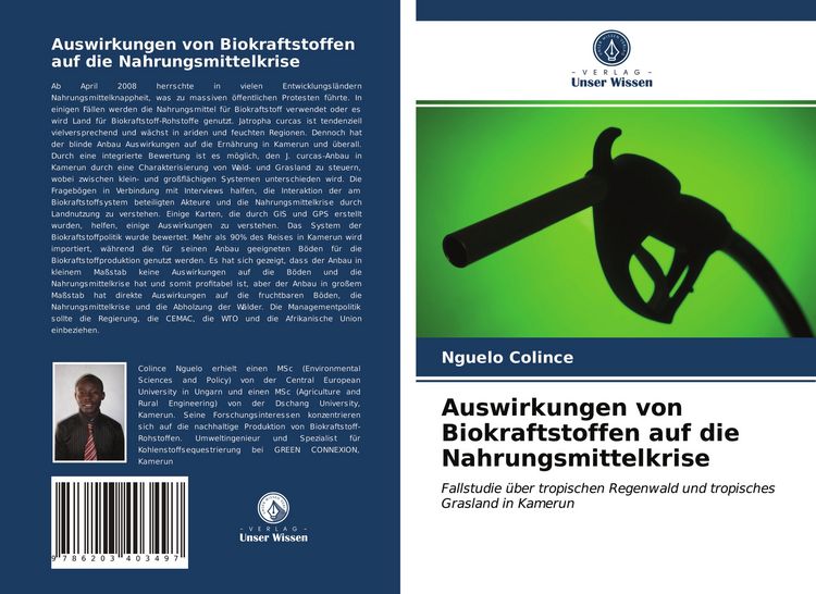 Produktbild: Auswirkungen von Biokraftstoffen auf die Nahrungsmittelkrise