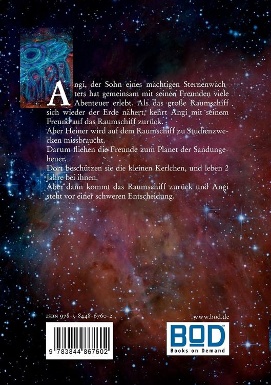 Produktbild: Angi, und der Planet der Sandungeheuer