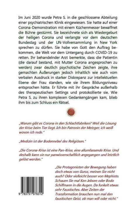 Produktbild: Mutter Corona und die Rettung der Welt