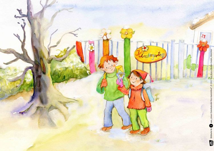 Produktbild: Unser Osterkalender f&uuml;rs Kamishibai
