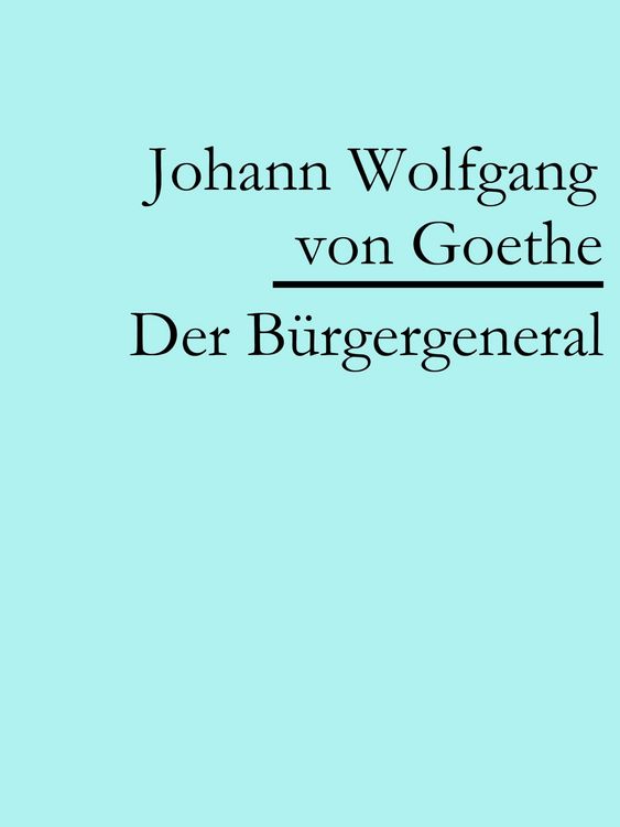 Produktbild: Der B&uuml;rgergeneral
