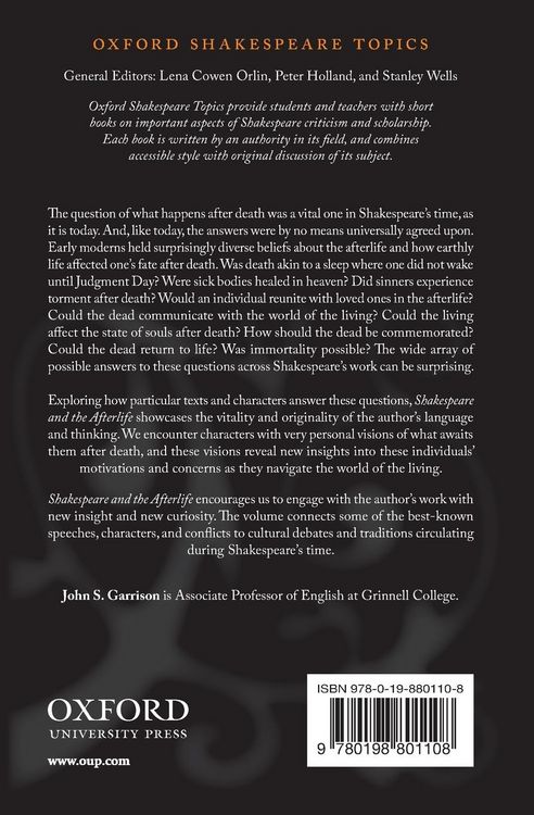Produktbild: Shakespeare and the Afterlife