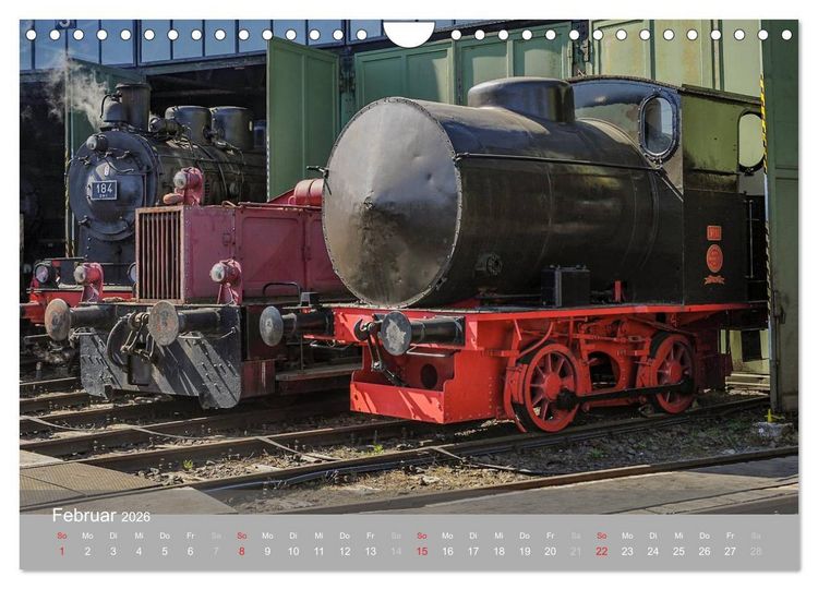Produktbild: F&uuml;r Liebhaber des Dampfes (Wandkalender 2026 DIN A4 quer), CALVENDO Monatskalender