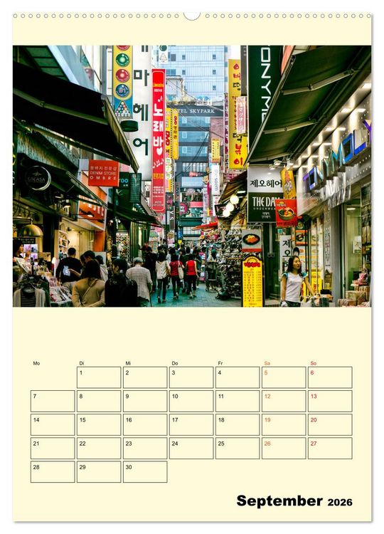 Produktbild: S&uuml;dkorea - Tradition und Hightech (hochwertiger Premium Wandkalender 2026 DIN A2 hoch), Kunstdruck in Hochglanz