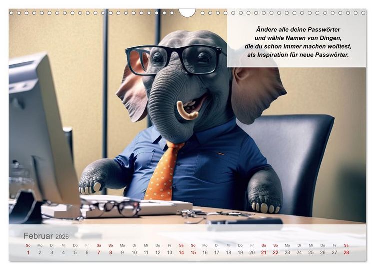 Produktbild: Endlich erfolgreich geschieden (Wandkalender 2026 DIN A3 quer), CALVENDO Monatskalender