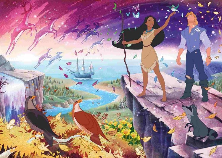 Produktbild: Erwachsenenpuzzle 1000 Teile - Disney Classics - Pocahontas