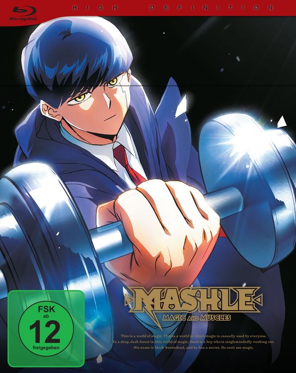 Produktbild: Mashle - Magic and Muscles - Staffel 1 - Part 1 - Blu-ray mit Sammelschuber