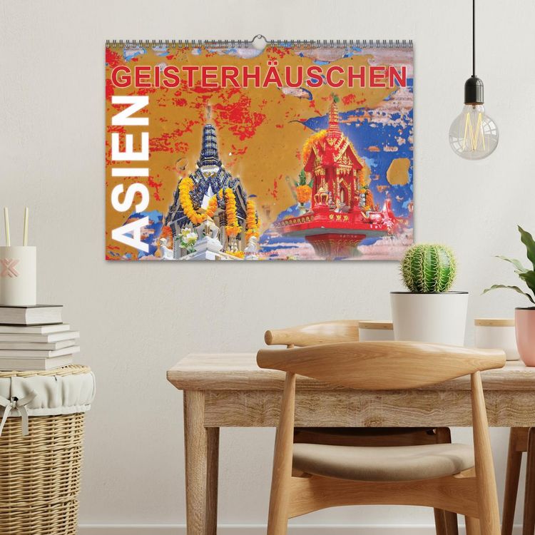 Produktbild: Asien Geisterh&auml;uschen (Wandkalender 2026 DIN A3 quer), CALVENDO Monatskalender