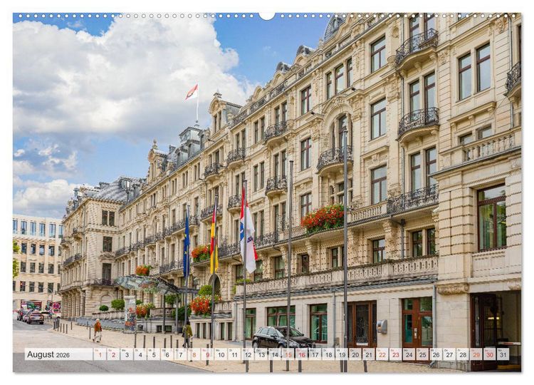 Produktbild: Wiesbaden Impressionen (Wandkalender 2026 DIN A2 quer), CALVENDO Monatskalender