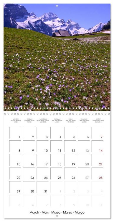 Produktbild: Beautiful Switzerland (Wall Calendar 2027 12 &times; 12 Inch) CALVENDO 12 Month Wall Calendar