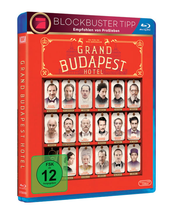 Produktbild: Grand Budapest Hotel