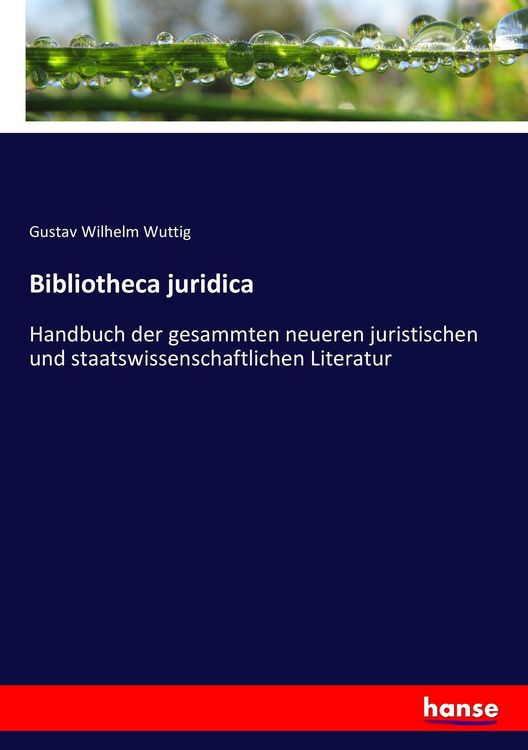 Produktbild: Bibliotheca juridica