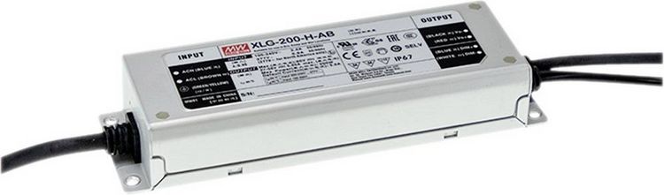 Produktbild: MEAN WELL XLG-200-12-A LED-Treiber Konstantspannung, Konstantstrom 192W 8 - 16A 12 V/DC M&ouml;belzulassung, Outdoor, PFC-Schaltkreis
