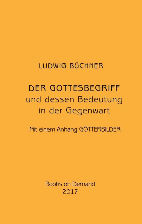 Produktbild: Der Gottesbegriff und dessen Bedeutung in der Gegenwart