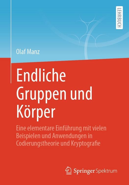 Produktbild: Endliche Gruppen und K&ouml;rper