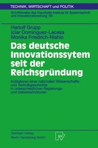 Produktbild: Das deutsche Innovationssystem seit der Reichsgr&uuml;ndung