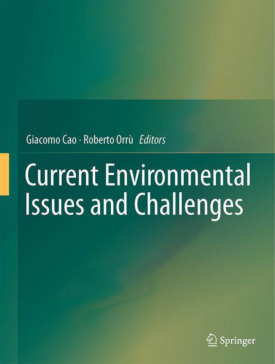 Produktbild: Current Environmental Issues and Challenges