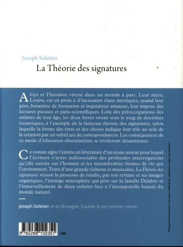 Produktbild: La th&eacute;orie des signatures