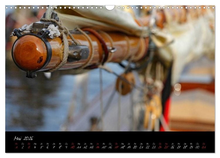 Produktbild: Boote und Schiffe auf Elbe und Ostsee (Wandkalender 2026 DIN A3 quer), CALVENDO Monatskalender