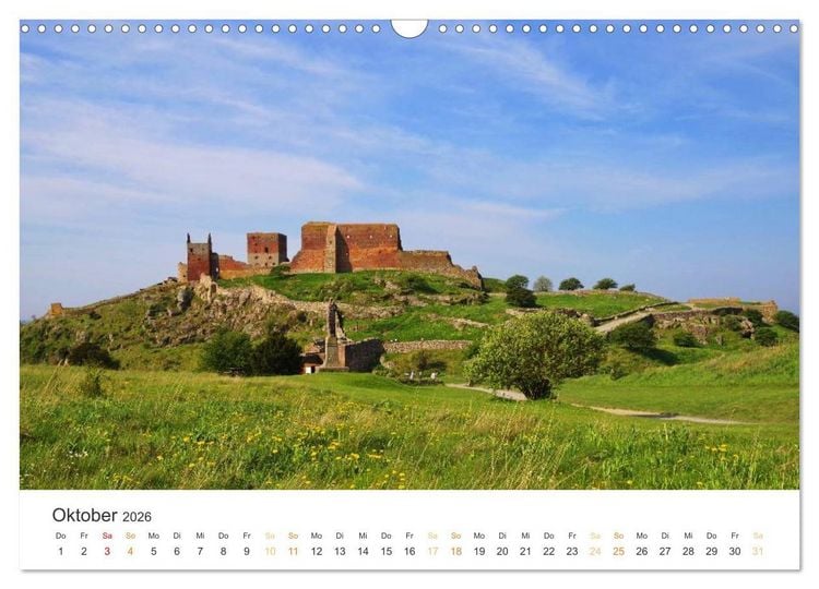 Produktbild: Bornholm Pur (Wandkalender 2026 DIN A3 quer), CALVENDO Monatskalender