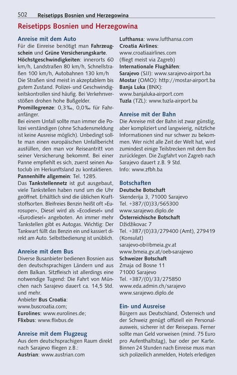 Produktbild: TRESCHER Reiseführer Balkan