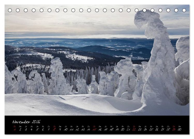 Produktbild: Bayerischer Wald (Tischkalender 2026 DIN A5 quer), CALVENDO Monatskalender