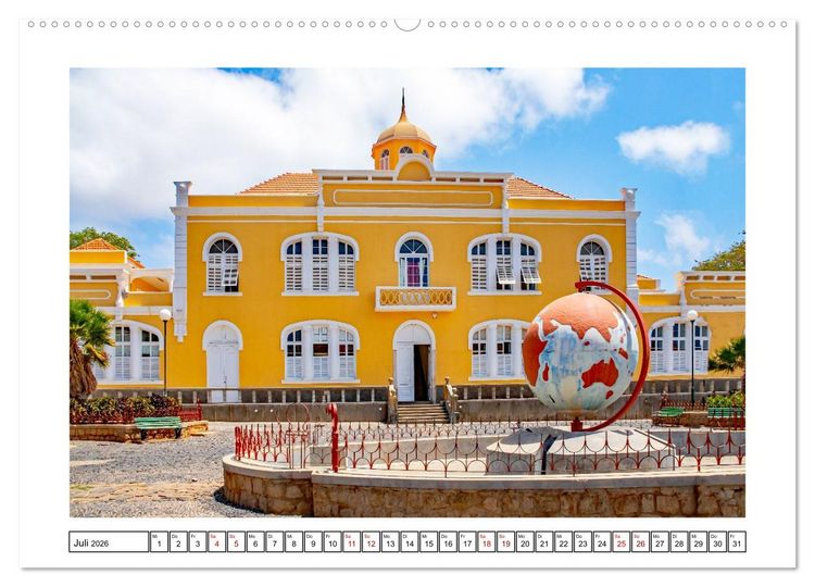 Produktbild: Mindelo - malerisches Reiseziel (Wandkalender 2026 DIN A2 quer), CALVENDO Monatskalender