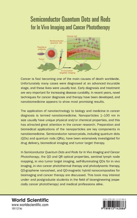 Produktbild: Semiconductor Quant Dot & Rod Vivo Imag & Cancer Photothera