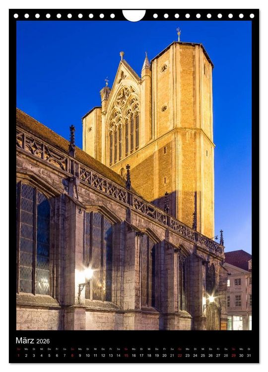 Produktbild: Braunschweig im sch&ouml;nsten Licht (Wandkalender 2026 DIN A4 hoch), CALVENDO Monatskalender