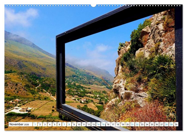 Produktbild: Sizilien - Nordwesten (Wandkalender 2026 DIN A2 quer), CALVENDO Monatskalender