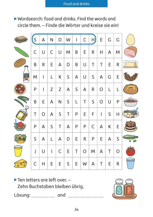 Produktbild: Englisch 4. Klasse &Uuml;bungsblock