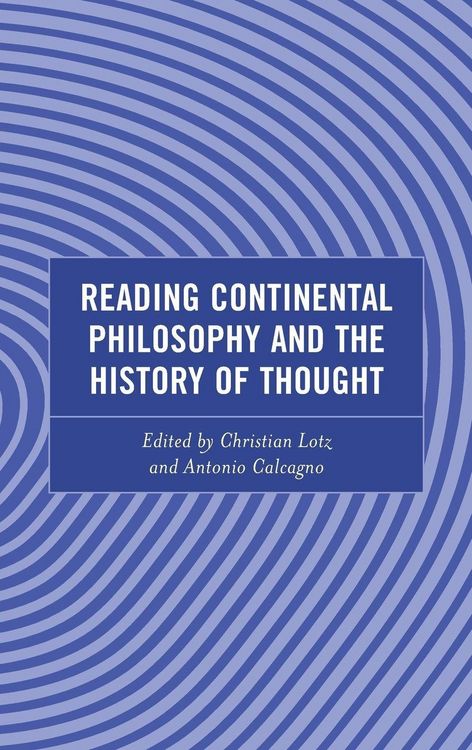 Produktbild: Reading Continental Philosophy and the History of Thought