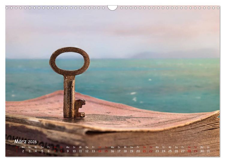 Produktbild: Die Geschichten des Schl&uuml;ssels (Wandkalender 2026 DIN A3 quer), CALVENDO Monatskalender