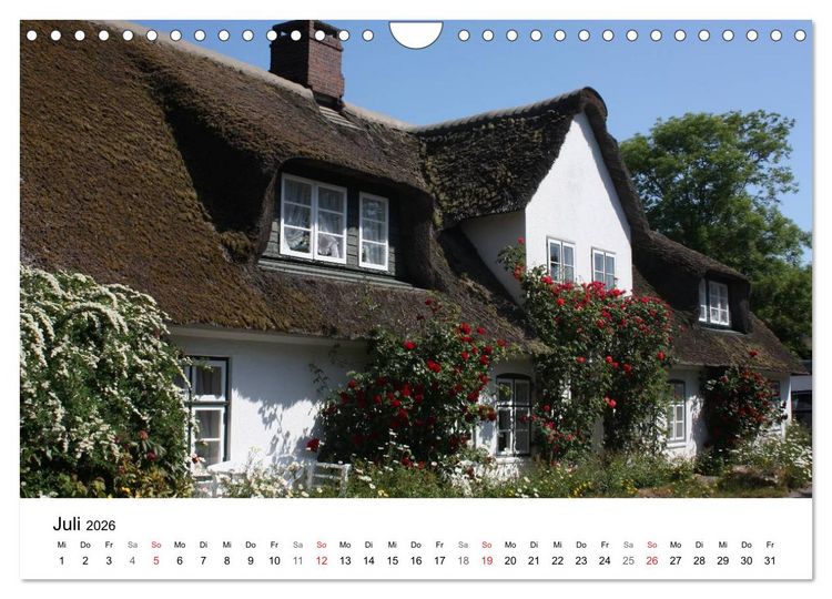 Produktbild: Friesenh&auml;user (Wandkalender 2026 DIN A4 quer), CALVENDO Monatskalender