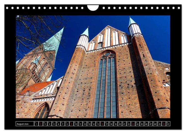Produktbild: Residenzstadt Schwerin (Wandkalender 2026 DIN A4 quer), CALVENDO Monatskalender