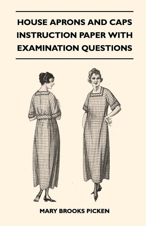 Produktbild: House Aprons and Caps - Instruction Paper with Examination Questions