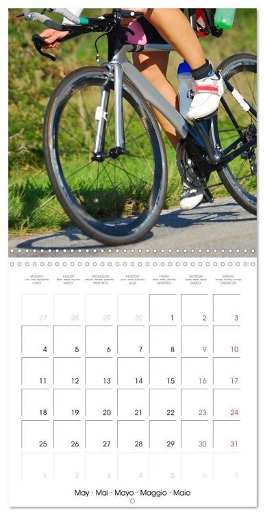 Produktbild: Triathlon Fairly Close (Wall Calendar 2026 12 &times; 12 Inch) CALVENDO 12 Month Wall Calendar