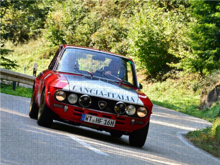 Produktbild: CALVENDO Puzzle Lancia Fulvia HF Bj.1971 1000 Teile Lege-Gr&ouml;&szlig;e 64 x 48 cm Foto-Puzzle Bild von Ingo Laue