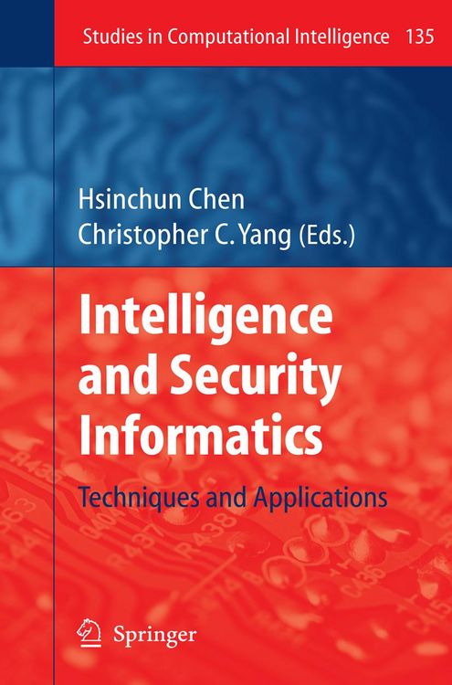 Produktbild: Intelligence and Security Informatics