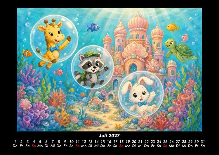 Produktbild: M&auml;rchenhafte Schl&ouml;sser 2027 Fotokalender DIN A3