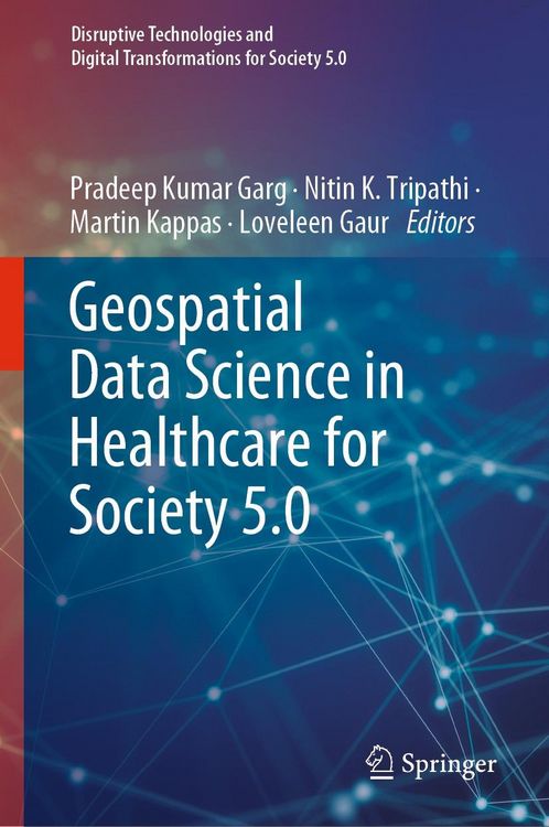Produktbild: Geospatial Data Science in Healthcare for Society 5.0