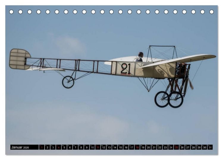 Produktbild: Modellflugkalender 2026 (Tischkalender 2026 DIN A5 quer), CALVENDO Monatskalender