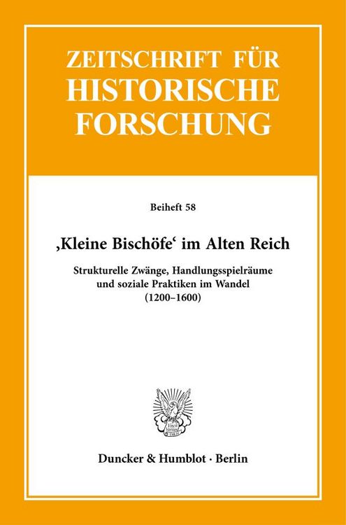 Produktbild: &rsaquo;Kleine Bisch&ouml;fe&lsaquo; im Alten Reich.