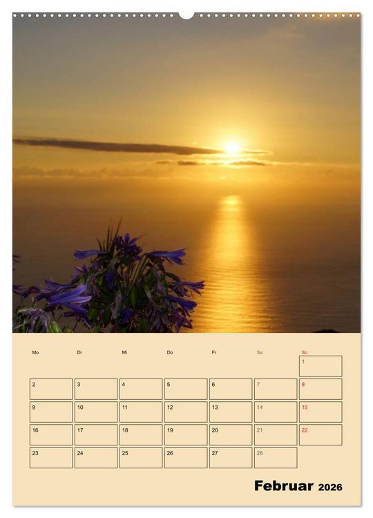 Produktbild: Abenteuer Madeira (Wandkalender 2026 DIN A2 hoch), CALVENDO Monatskalender