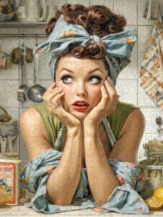 Produktbild: CALVENDO Puzzle Um Himmels Willen - was mache ich hier | 1000 Teile Lege-Gr&ouml;&szlig;e 64x48cm Foto-Puzzle f&uuml;r gl&uuml;ckliche Stunden