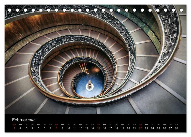 Produktbild: Rom - Impressionen aus der ewigen Stadt (Tischkalender 2026 DIN A5 quer), CALVENDO Monatskalender