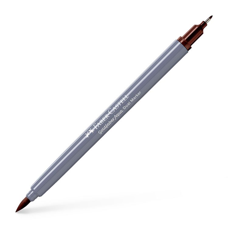 Produktbild: Faber-Castell Tuschestift Dual Marker burnt siena