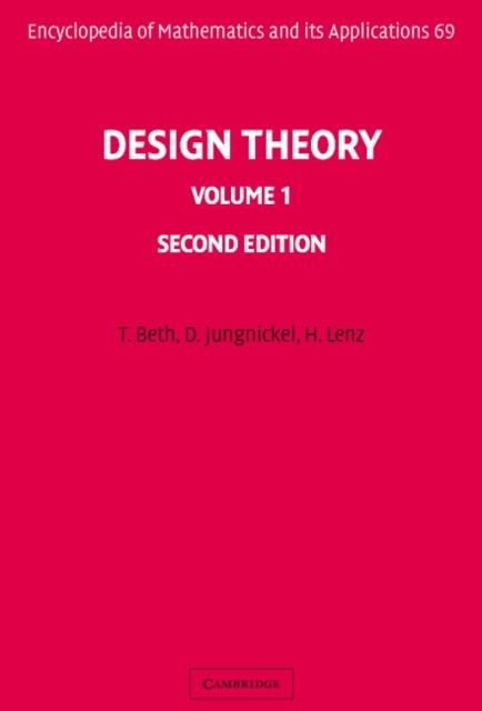 Produktbild: Design Theory: Volume 1