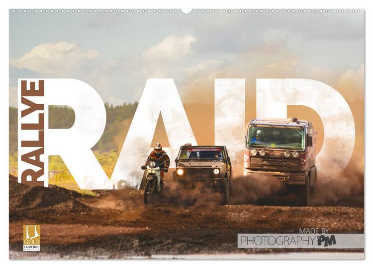 Produktbild: RALLYE RAID (Wandkalender 2026 DIN A2 quer), CALVENDO Monatskalender