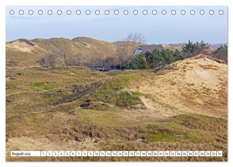 Produktbild: Wintertage auf Norderney (Tischkalender 2026 DIN A5 quer), CALVENDO Monatskalender